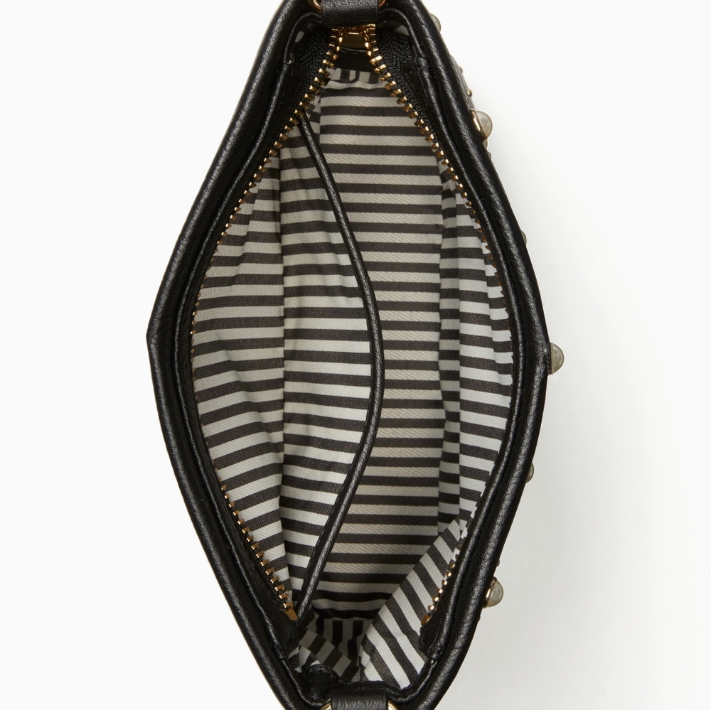 SOLD Kate Spade Pearl Studded Bag - Picture 4 of 11